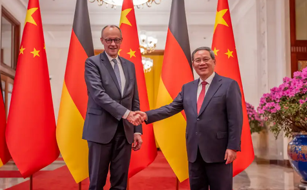 გერმანია დიდ მნიშვნელობას ანიჭებს ჩინეთთან ინტენსიური ეკონომიკური ურთიერთობების შენარჩუნებასა და გაღრმავებას - ფრიდრიხ მერცი