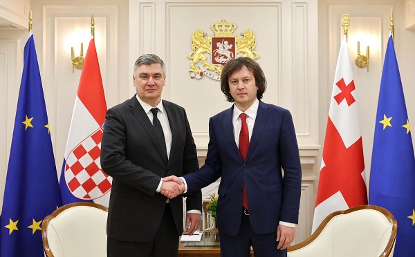 ირაკლი კობახიძე ხორვატიის პრეზიდენტს შეხვდა