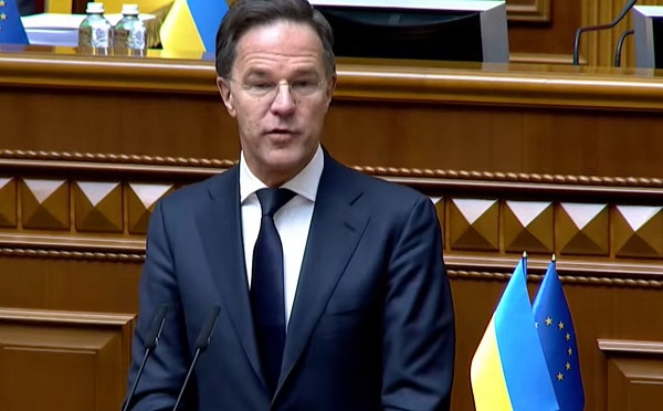 თქვენი უსაფრთხოება ჩვენი უსაფრთხოებაა, თქვენი მშვიდობა ჩვენი მშვიდობაა, ის სამართლიანი და ხანგრძლივი უნდა იყოს - მარკ რუტე უკრაინის რადაში სიტყვით გამოსვლისას