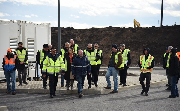 მიხეილ გოგოლიძე თეთრიწყაროს მუნიციპალიტეტში ნარჩენების განთავსების ახალი ობიექტის სამშენებლო სამუშაოების დასკვნით ეტაპს გაეცნო