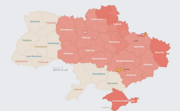 რუსებმა კიევს ბალისტიკური რაკეტებით შეუტიეს