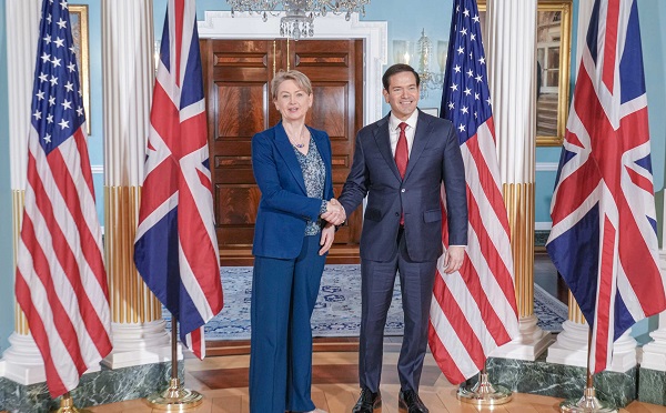 მარკო რუბიო ივეტ კუპერს შეხვდა