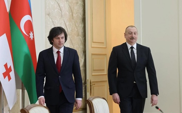 ნახიჩევანის ავტონომიურ რესპუბლიკაში დრონებით შეტევასთან დაკავშირებით სატელეფონო საუბარი მქონდა აზერბაიჯანის პრეზიდენტთან, დავადასტურეთ ჩვენს ქვეყნებს შორის არსებული ძლიერი პარტნიორობა - ირაკლი კობახიძე