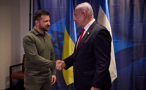 ბენიამინ ნეთანიაჰუს ვოლოდიმირ ზელენსკისთან ირანულ დრონებთან ბრძოლასთან დაკავშირებით უკრაინული გამოცდილების გაზიარებაზე მოლაპარაკება სურს - მედია