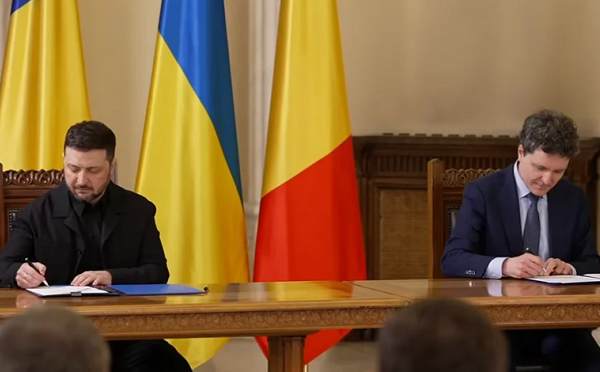 ვოლოდიმირ ზელენსკიმ და ნიკუშორ დანმა ორი ქვეყნის სტრატეგიული პარტნიორობის შესახებ დოკუმენტს ხელი მოაწერეს