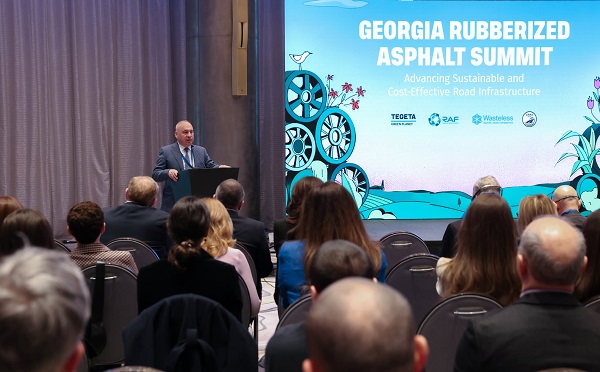 სოლომონ პავლიაშვილმა საქართველოს რეზინით მოდიფიცირებული ასფალტის 2026 წლის სამიტში (GRAS 2026) მიიღო მონაწილეობა