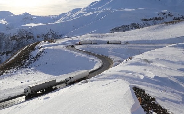 გუდაური(ფოსტა)-კობის მონაკვეთზე მისაბმელიანი და ნახევრადმისაბმელიანი ავტოტრანსპორტის მოძრაობა აღდგა