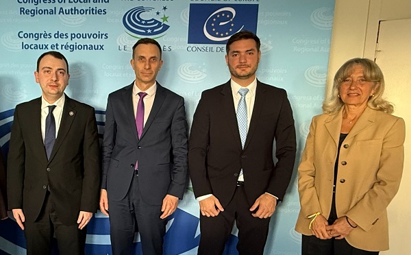 საქართველოს საპარლამენტო დელეგაცია ევროპის საბჭოს ადგილობრივ და რეგიონულ ხელისუფალთა კონგრესის გენერალურ მდივანს შეხვდა