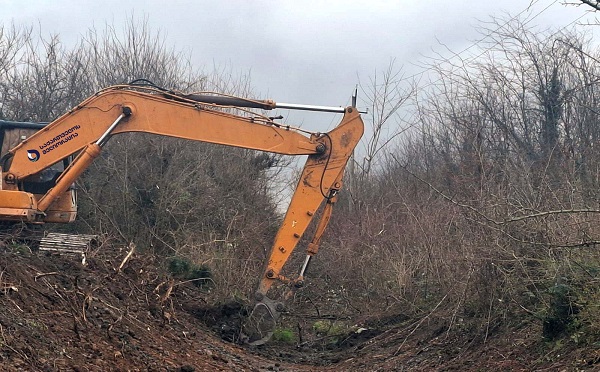 იმერეთში მაშველის სარწყავი სისტემის წმენდა