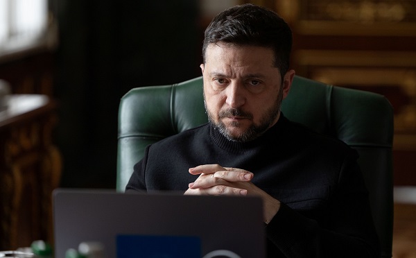 ვოლოდიმირ ზელენსკიმ არაბთა გაერთიანებული საამიროების პრეზიდენტთან უკრაინის მხრიდან შესაძლო დახმარების საკითხი განიხილა