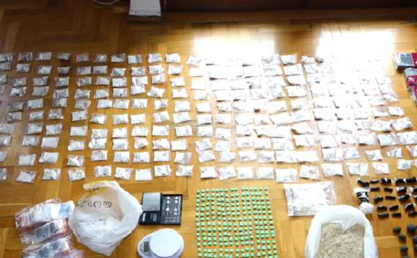 ნარკოდანაშაულის ბრალდებით, საქართველოს, რუსეთის, ყირგიზეთისა და უკრაინის მოქალაქეები დააკავეს