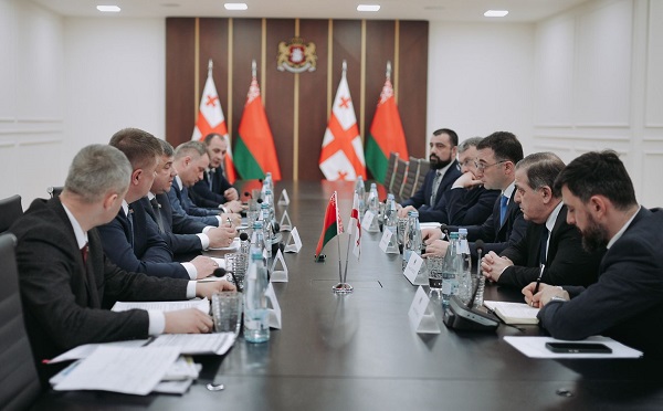 დავით სონღულაშვილი ბელარუსის რესპუბლიკის ვიცე-პრემიერს, იური შულეიკოს შეხვდა