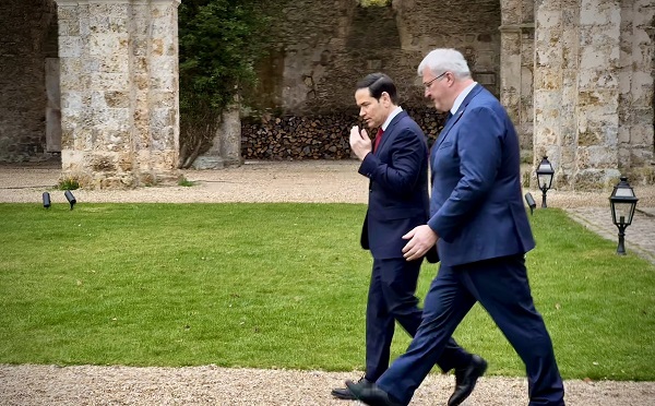 ანდრიი სიბიჰა მარკო რუბიოს შეხვდა