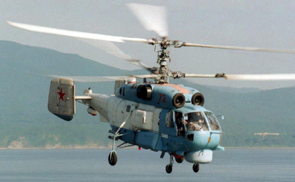 უკრაინის შეიარაღებულმა ძალებმა რუსული Ka-27 ტიპის ვერტმფრენი გაანადგურა