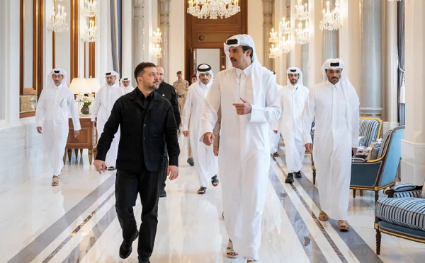 უკრაინამ კატართან თავდაცვითი შეთანხმება გააფორმა