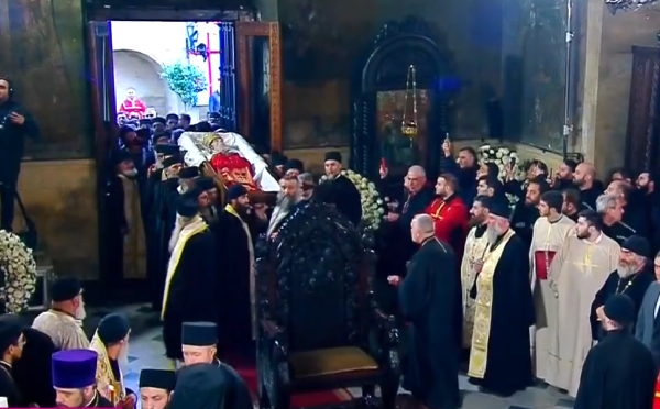 პატრიარქი ილია მეორე სიონის ტაძარში გადაასვენეს