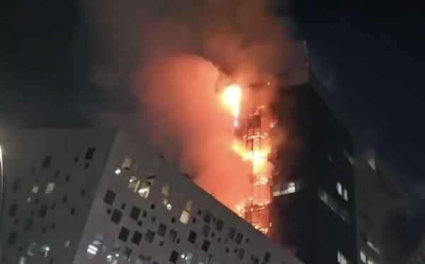 „ლიბერთი ბანკი“ სათაო ოფისის შენობაში გაჩენილ ხანძართან დაკავშირებით ინფორმაციას ავრცელებს