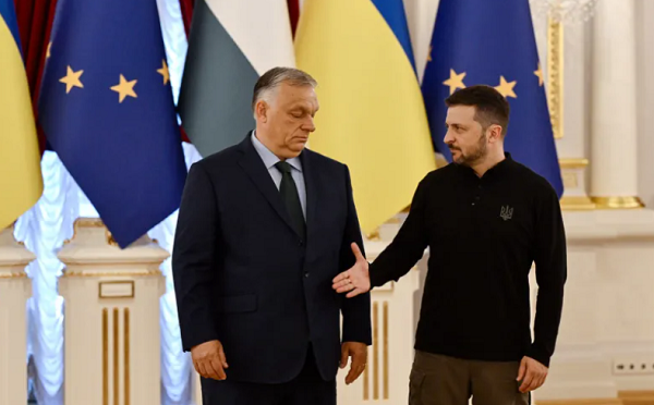 ორბანი პუტინისგან მხოლოდ იმით განსხვავდება, რომ უკრაინას რაკეტებით თავს არ ესხმის - ვოლოდიმირ ზელენსკი