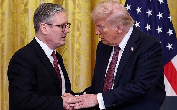 დონალდ ტრამპმა და კირ სტარმერმა ახლო აღმოსავლეთში არსებული ვითარება და დიდი ბრიტანეთისა და აშშ-ის სამხედრო თანამშრომლობა განიხილეს - Sky News