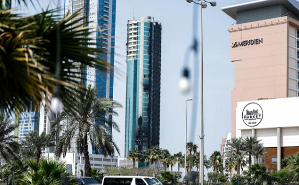 ბაჰრეინში, სასტუმრო Crown Plaza-ს ირანული დრონი თავს დაესხა