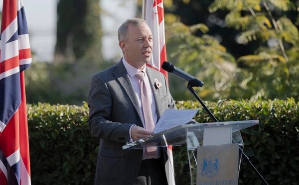 ვუსამძიმრებთ ქართველ ხალხს ილია მეორის გარდაცვალების გამო, მისმა ღვაწლმა განუზომელი გავლენა იქონია დამოუკიდებელი ქართული სახელმწიფოს ჩამოყალიბებაზე - საქართველოში დიდი ბრიტანეთის ელჩი