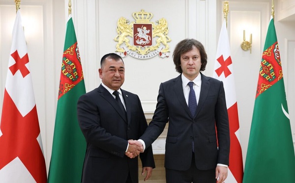 ირაკლი კობახიძე თურქმენეთის მინისტრთა კაბინეტის თავმჯდომარის მოადგილეს შეხვდა