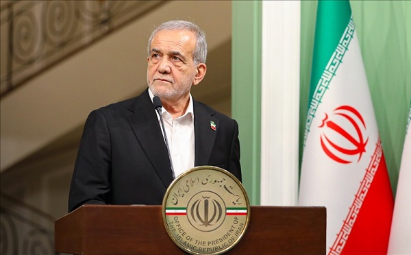 პრეზიდენტ პუტინის გზავნილები და რუსი ხალხის მხარდაჭერა ამ ომში შთაგვაგონებს, ირანელების სახელით მადლობას ვუხდი რუსეთის მთავრობას და ხალხს - მასუდ  ფეზეშქიანი