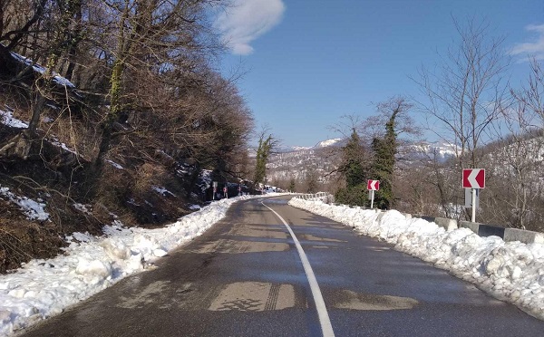 გომი-კორბოულის მონაკვეთზე მისაბმელიანი და ნახევრადმისაბმელიანი ავტოტრანსპორტის მოძრაობა აღდგა