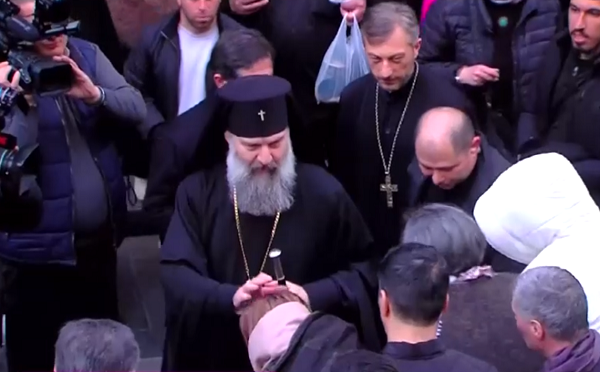 მეუფე შიო სიონის საპატრიარქო ტაძარში მივიდა