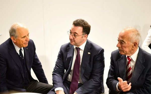 დავით სონღულაშვილი Istituto Agrario di San Michele all’Adige პრეზიდენტს, ფრანჩესკო სპანოლის შეხვდა