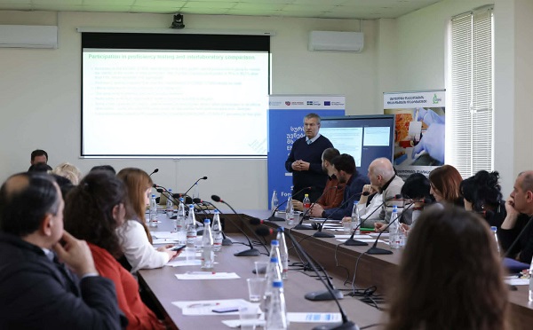 სოფლის მეურნეობის სახელმწიფო ლაბორატორიაში, ევროკავშირის სტანდარტებთან დაახლოების მიზნით, ჩეხმა ექსპერტებმა ტრენინგი ჩაატარეს