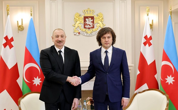 ირაკლი კობახიძე ილჰამ ალიევს შეხვდა