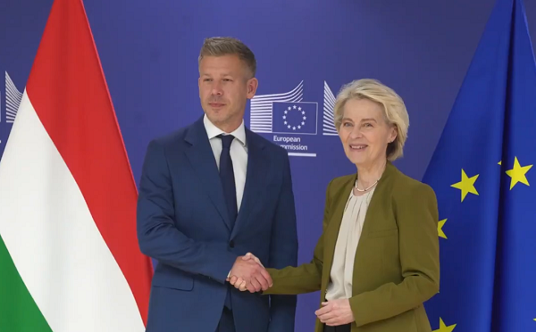 ძალიან კარგი შეხვედრა მქონდა პეტერ მადიართან ბრიუსელში, ჩვენი გუნდები გააგრძელებენ მჭიდრო თანამშრომლობას აყვავებული უნგრეთისთვის, რომელიც ჩვენი საერთო ევროპული სახლის გულშია - ურსულა ფობ დერ ლაიენი