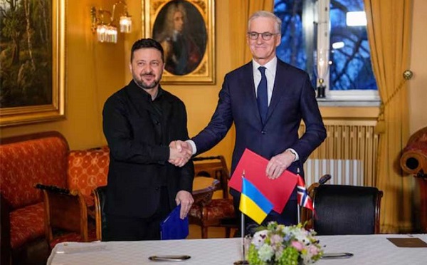 ნორვეგია და უკრაინა თავდაცვის სფეროში თანამშრომლობის გაძლიერებაზე შეთანხმდნენ