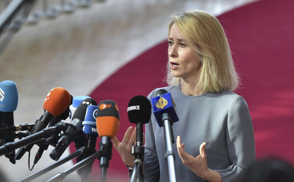 ჩვენ მხარს ვუჭერთ ქართველ ხალხს, მაგრამ არა საქართველოს მთავრობას, რომელსაც ქვეყანა არასწორი მიმართულებით მიჰყავს - კაია კალასი