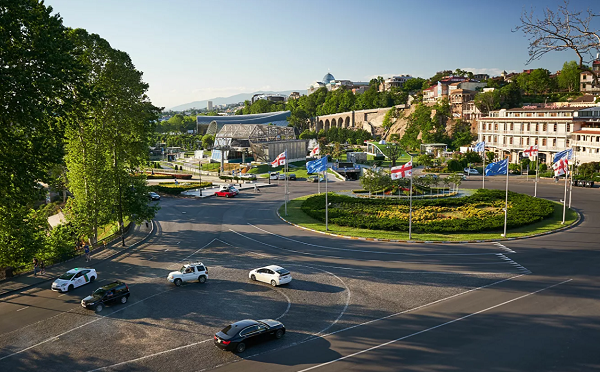 ევროპის მოედანზე სატრანსპორტო მოძრაობა დროებით შეიზღუდება