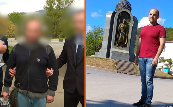 სუს-ის მიერ ჯაშუშობის ბრალდებით დაკავებული პირი ახალგორელი 27 წლის თამაზ გოლოევია - 