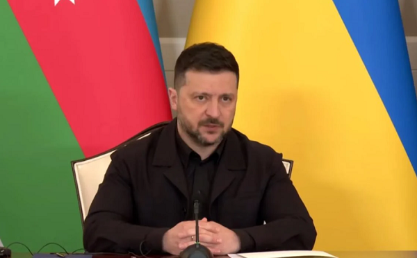 უკრაინა აზერბაიჯანში აშშ-სა და რუსეთთან სამმხრივი მოლაპარაკებებისთვის მზად არის - ვოლოდიმირ ზელენსკი