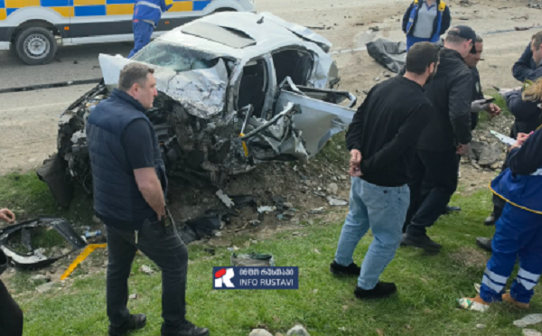 რუსთავი-მარტყოფის მონაკვეთზე, ავტოსაგზაო შემთხვევის შედეგად ერთი ადამიანი დაიღუპა