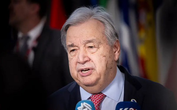 ახლო აღმოსავლეთი უფრო ფართომასშტაბიანი ომის ზღვარზეა - ანტონიო გუტერეში