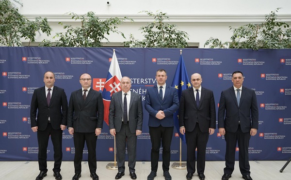 სოლომონ პავლიაშვილმა სლოვაკეთის რესპუბლიკის გარემოს დაცვის მინისტრის მოადგილესთან შეხვედრა გამართა
