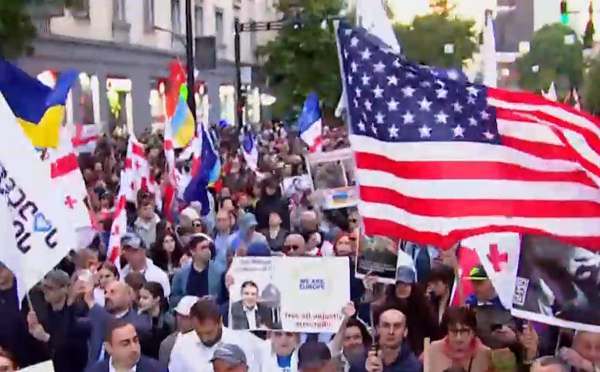 თსუ-დან რუსთაველის გამზირის მიმართულებით საპროტესტო მარში დაიწყო