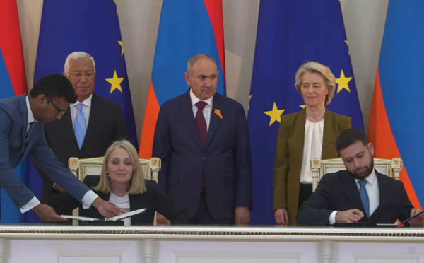 ევროკავშირმა და სომხეთმა დაკავშირებადობის სფეროში პარტნიორობის შესახებ შეთანხმება გააფორმეს