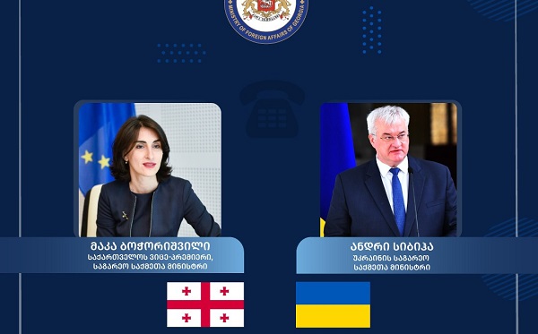 მაკა ბოჭორიშვილმა ანდრი სიბიჰასთან სატელეფონო საუბარი გამართა