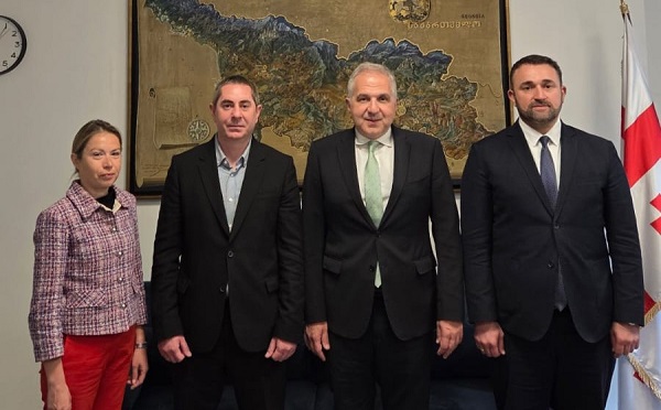 ცესკოს თავმჯდომარე და მდივანი საფრანგეთის რესპუბლიკაში საქართველოს საგანგებო და სრულუფლებიან ელჩს შეხვდნენ