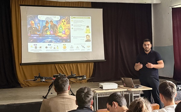გარემოს დაცვის დღის აღსანიშნავი კვირეულის ფარგლებში ბირთვული და რადიაციული უსაფრთხოების სააგენტომ საიმერლოს საჯარო სკოლაში შეხვედრა გამართა