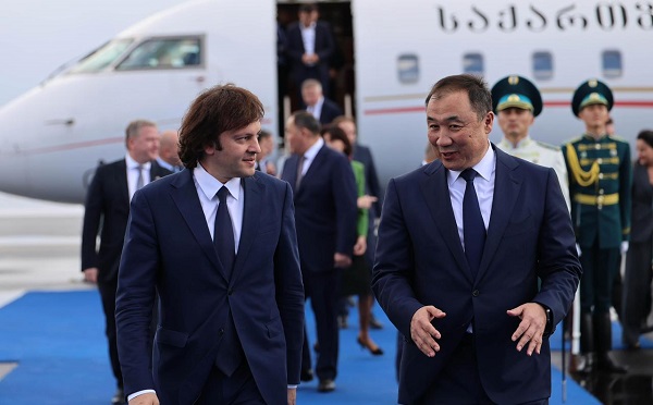 ირაკლი კობახიძე ოფიციალური ვიზიტით ყაზახეთის რესპუბლიკას ეწვია