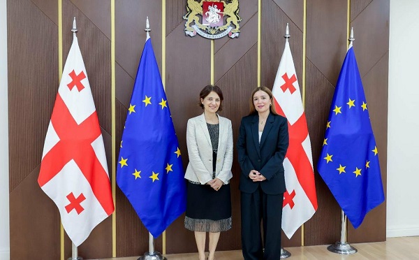 ნინო თანდილაშვილი UNICEF-ის წარმომადგენელს საქართველოში, იზაბელა კასტროჯოვანის შეხვდა