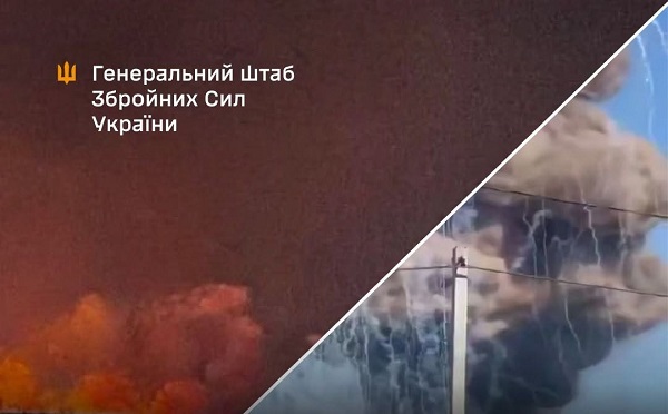 უკრაინამ რუსეთის ბელგოროდის ოლქში საბრძოლო მასალების საწყობსა და მართვის პუნქტებს დაარტყა