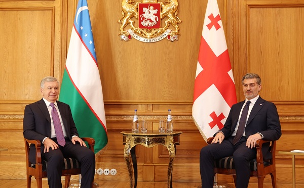 მიხეილ ყაველაშვილმა უზბეკეთის რესპუბლიკის პრეზიდენტთან პირისპირ შეხვედრა გამართა
